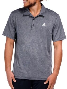 Adidas Golf Men’s Dark Heather Blue Short Sleeve Performance Polo Size XL